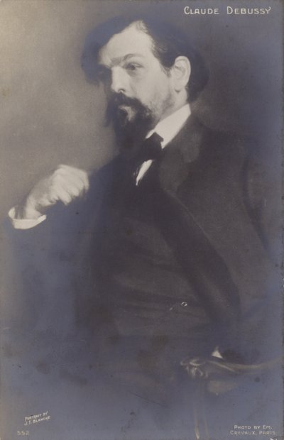 Claude Debussy, Fransız besteci (1862-1918) by Jacques-Emile Blanche