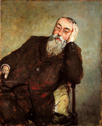 Francis Jammes (1868-1938) 1917 by Jacques-Emile Blanche