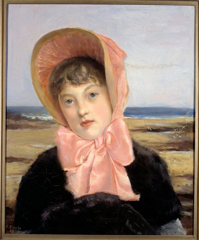 Jacques Emile (Jacques-Emile) Blanche (1861-1942) tarafından pembe capeline by Jacques Emile Blanche