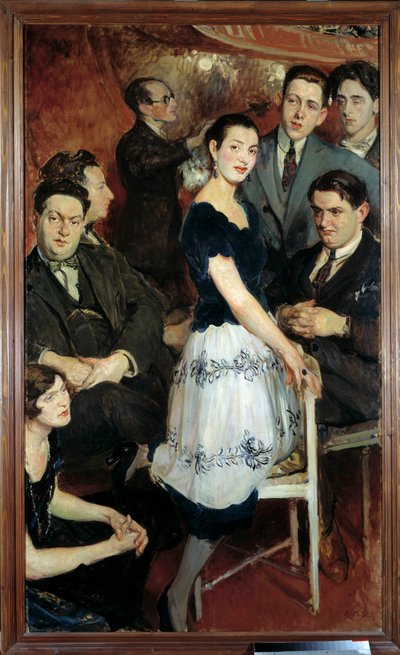 Altılı Grup by Jacques-Emile Blanche