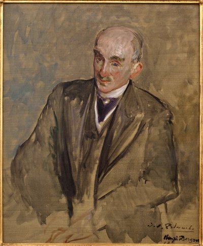 Henri Bergson (1859-1941) portresi için çalışma. Resim Jacques Emile (Jacques-Emile) Blanche (1861-1942), tuval üzerine yağlı boya by Jacques Emile Blanche