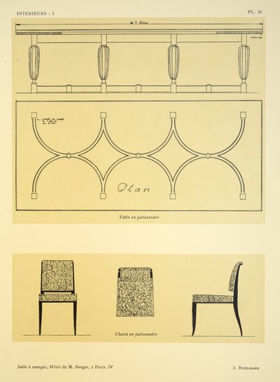 Yemek odası IV, Paris