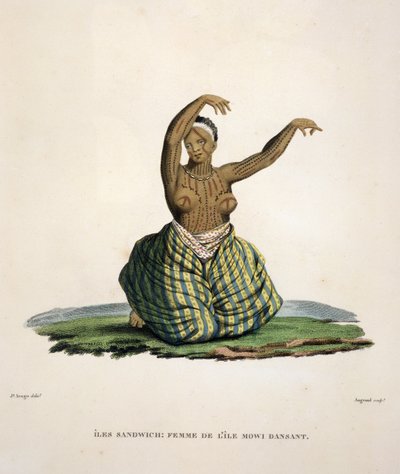 Parfait Augrand (d.1782) tarafından oyulmuş Hawaii Adaları