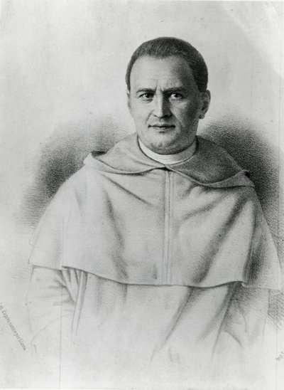 Henri-Dominique Lacordaire  by Jacques Francois Gauderique Llanta