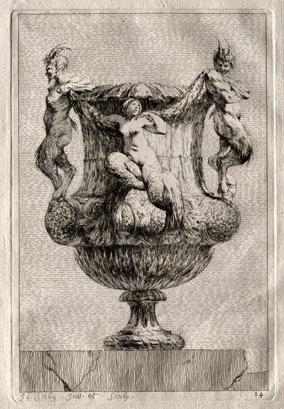 Vazo Takımı: Levha 14, 1746. by Jacques Francois Joseph Saly