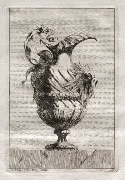 Vazo Takımı: Levha 16, 1746. by Jacques Francois Joseph Saly