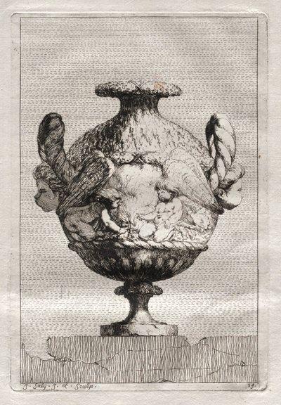Vazo Takımı: Levha 19, 1746. by Jacques Francois Joseph Saly