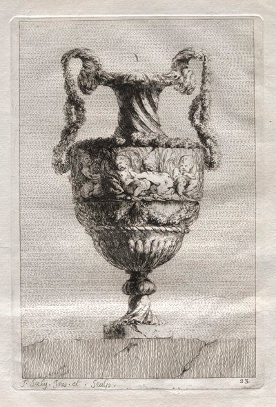 Vazo Takımı: Levha 23, 1746. by Jacques Francois Joseph Saly