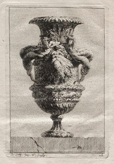 Vazo Takımı: Levha 26, 1746. by Jacques Francois Joseph Saly