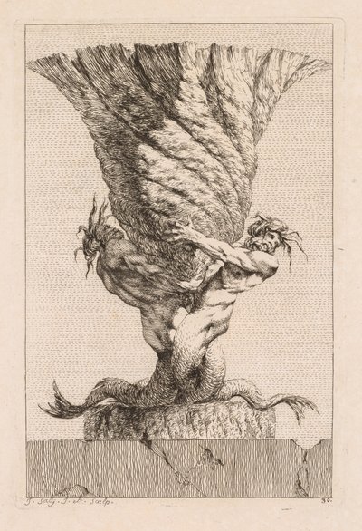 Vazo Takımı: Levha 30, 1746. by Jacques Francois Joseph Saly