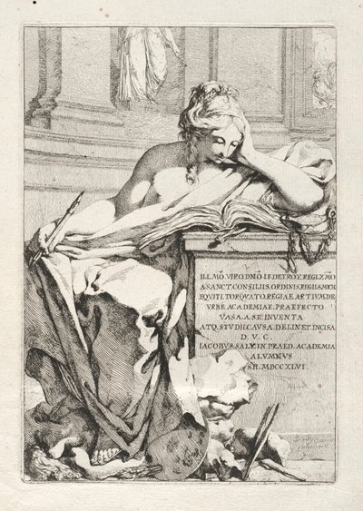 Vazo Takımı: Başlık Sayfası, 1746. by Jacques Francois Joseph Saly