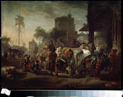 At fuarı (At fuarı). Jacques-Francois (Jacques Francois) Joseph Swebach