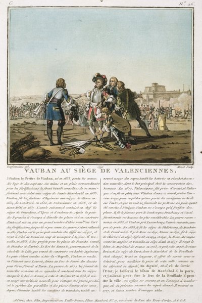 Sebastien le Prestre de Vauban (1633-1707), Valenciennes Kuşatması