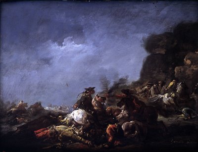 süvari şoku by Jacques Gamelin