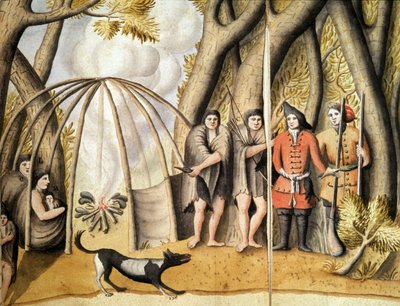 Macellan Detroit Kızılderilileri by Jacques Gouin de Beauchesne
