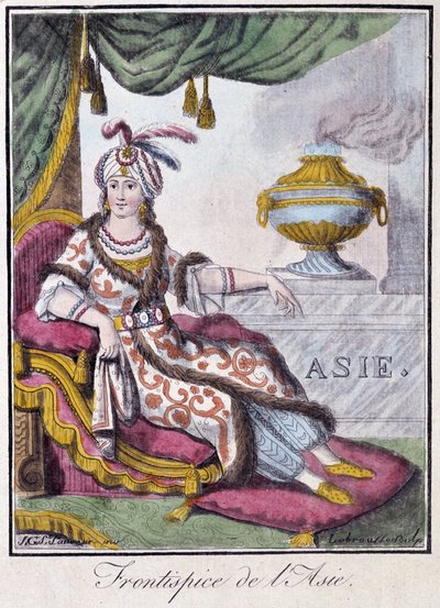 Frontispice of Asia - Grasset St Sauveur