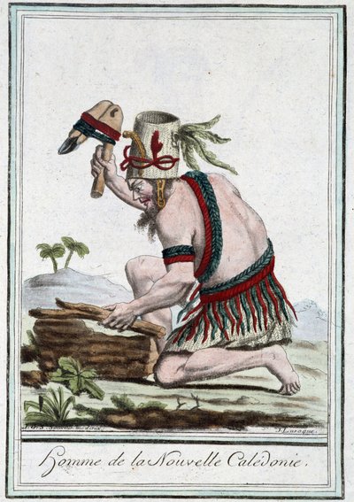 Man of New Caledonia - Grasset St Sauveur