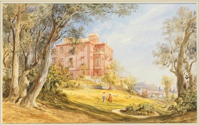 Villa Madama, Roma, 1855 by Jacques Guiaud