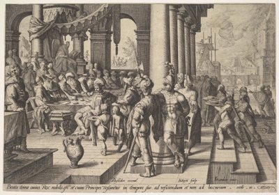Bilge Bir Kralın Hükümetinin Alegorisi, 1588. by Jacques II de Gheyn
