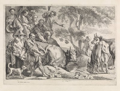 Herkül ve Cacus by Jacques Jordaens