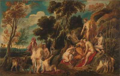 Periler Tarafından Cezalandırılan Pan by Jacques Jordaens