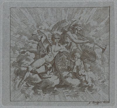 Felix Meritis üzerine alegorik kompozisyon by Jacques Kuyper