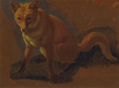 Bir Tilki Çalışması by Jacques-Laurent Agasse