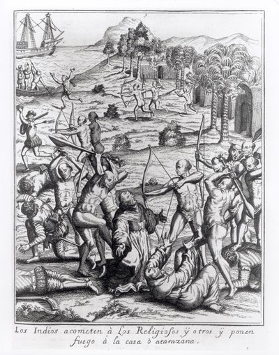 Theodor de Bry (1528-98) tarafından yazılan ve oyulan 