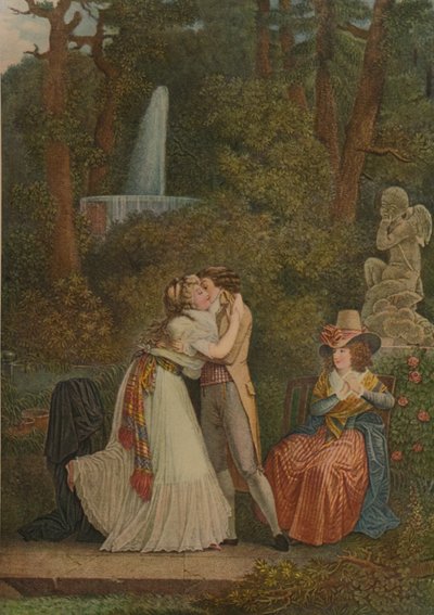 Julie, Veya Aşkın İlk Öpücüğü, İlk Öpücük, 1784-1799, 1913 by Jacques Louis Copia