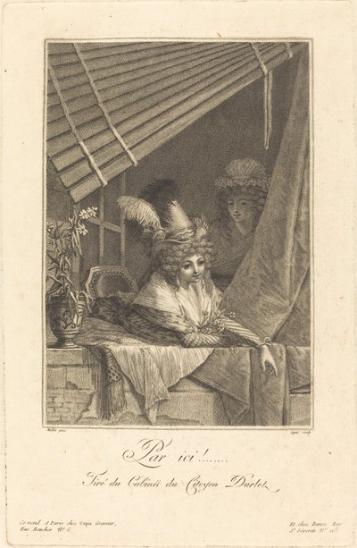 Bu yoldan by Jacques Louis Copia after Jean Baptiste Mallet