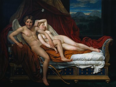 Aşk Tanrısı ve Ruh by Jacques Louis David