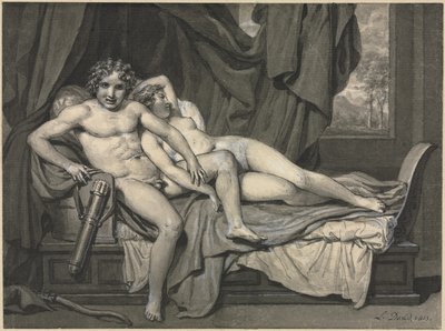 Aşk Tanrısı ve Ruh by Jacques Louis David