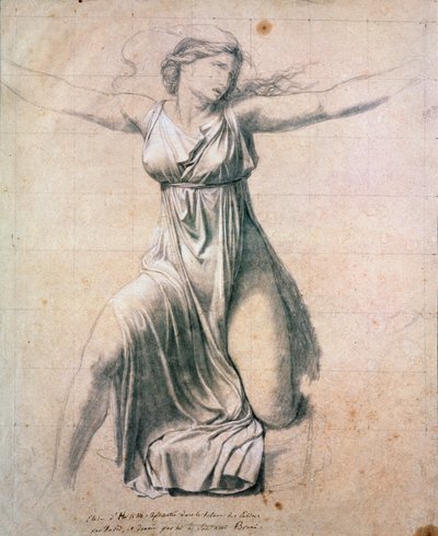 Hersilya, 1795-1798. by Jacques Louis David