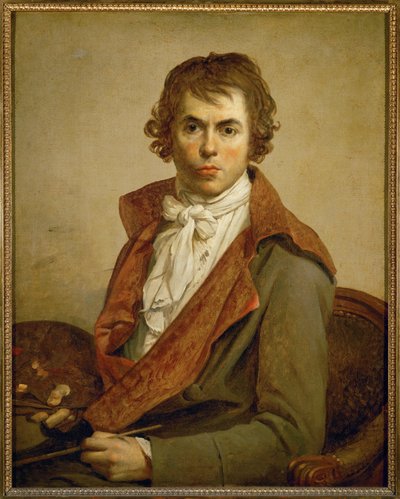 Jaques Louis David, otoportre ... by Jacques Louis David