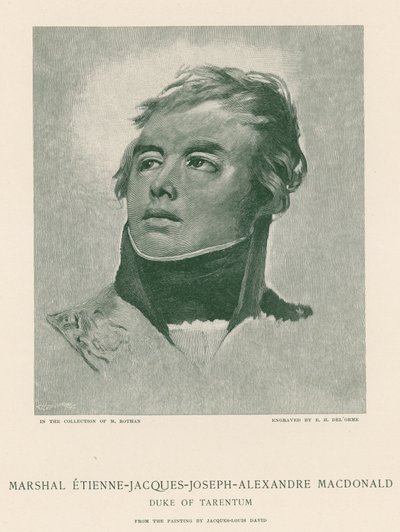 Mareşal Etienne-Jacques-Joseph-Alexandre Macdonald by Jacques Louis David