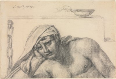 Tutsak, 1819. by Jacques Louis David
