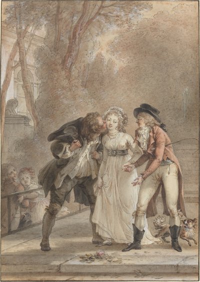 Ödünç Öpücük by Jacques Louis François Touzé