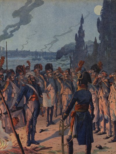 Lodi Savaşı akşamı by Jacques Marie Gaston Onfray de Breville (Job)