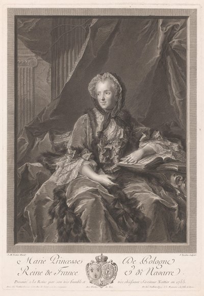 Portret van Koning
