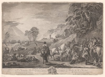 paslı süvari Süvari Müfrezesi (nesne üzerindeki başlık) by Jacques Philippe Le Bas