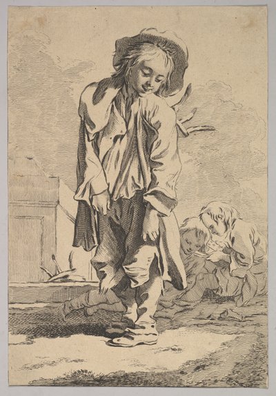Yukarıdan Aşağıya Süpürme. by Jacques Philippe Le Bas