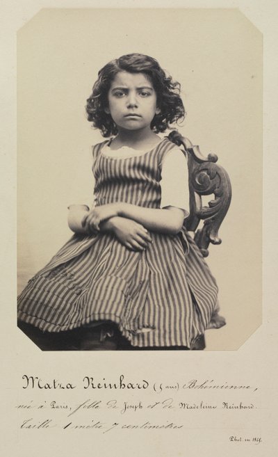 Sadece Reinhardt, 1868. by Jacques Philippe Potteau