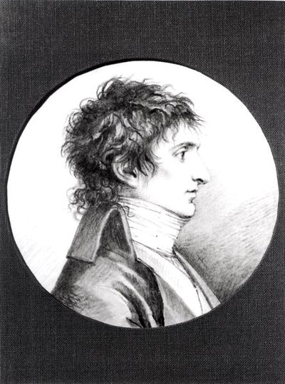 ಲೂಸಿನ್ ಬೊನಾಪಾರ್ಟೆ (1775-1840) ಸಿ.1800 (ಪಿಯರ್ ನಾಯ್ರ್ ಆನ್ ವೆಲ್ಲಂ) ಟರ್ಕ್‌ನ ಭಾವಚಿತ್ರ by Jacques Reattu