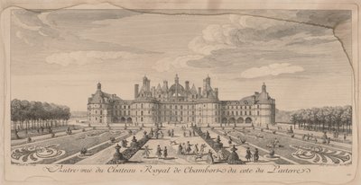 Bahçelerden Chateau Chambord. by Jacques Rigaud