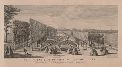 Chateau Rambouillet Çiçek Bahçesi by Jacques Rigaud