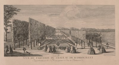 Chateau Rambouillet Çiçek Bahçesi. by Jacques Rigaud