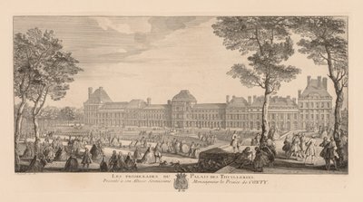 Palais des Tuileries gezinti yolları by Jacques Rigaud