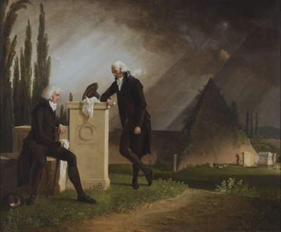 Roma Ağıtı, 1791. by Jacques Sablet