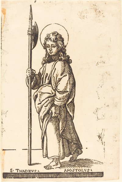 Aziz Jude (Thaddeus) by Jacques Stella