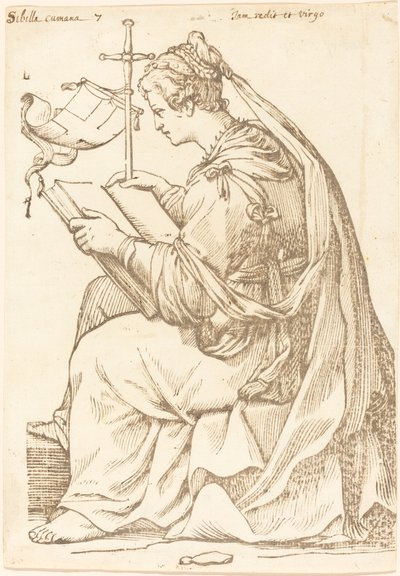 Cumanalı Sibyl by Jacques Stella